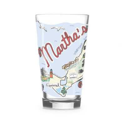 Martha’s Vineyard 16 oz. Glass