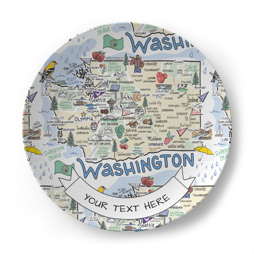 Custom Washington Plate