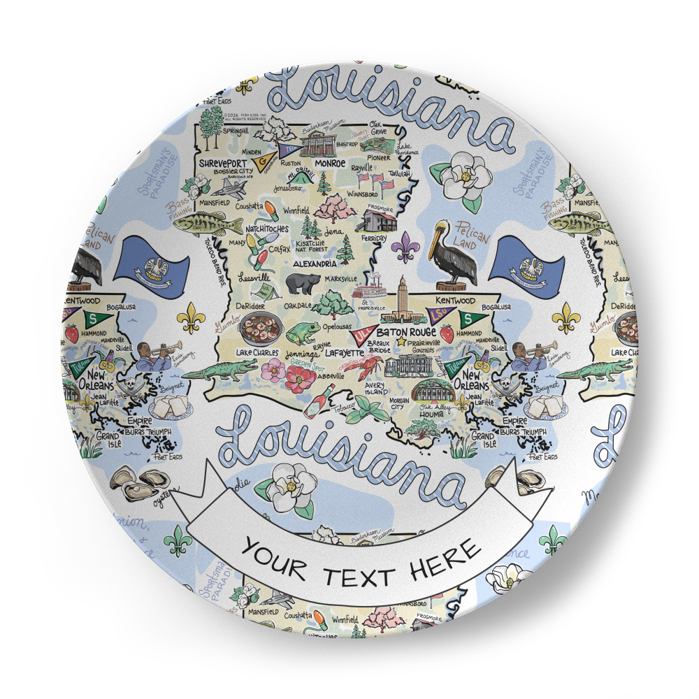 Custom Louisiana Plate