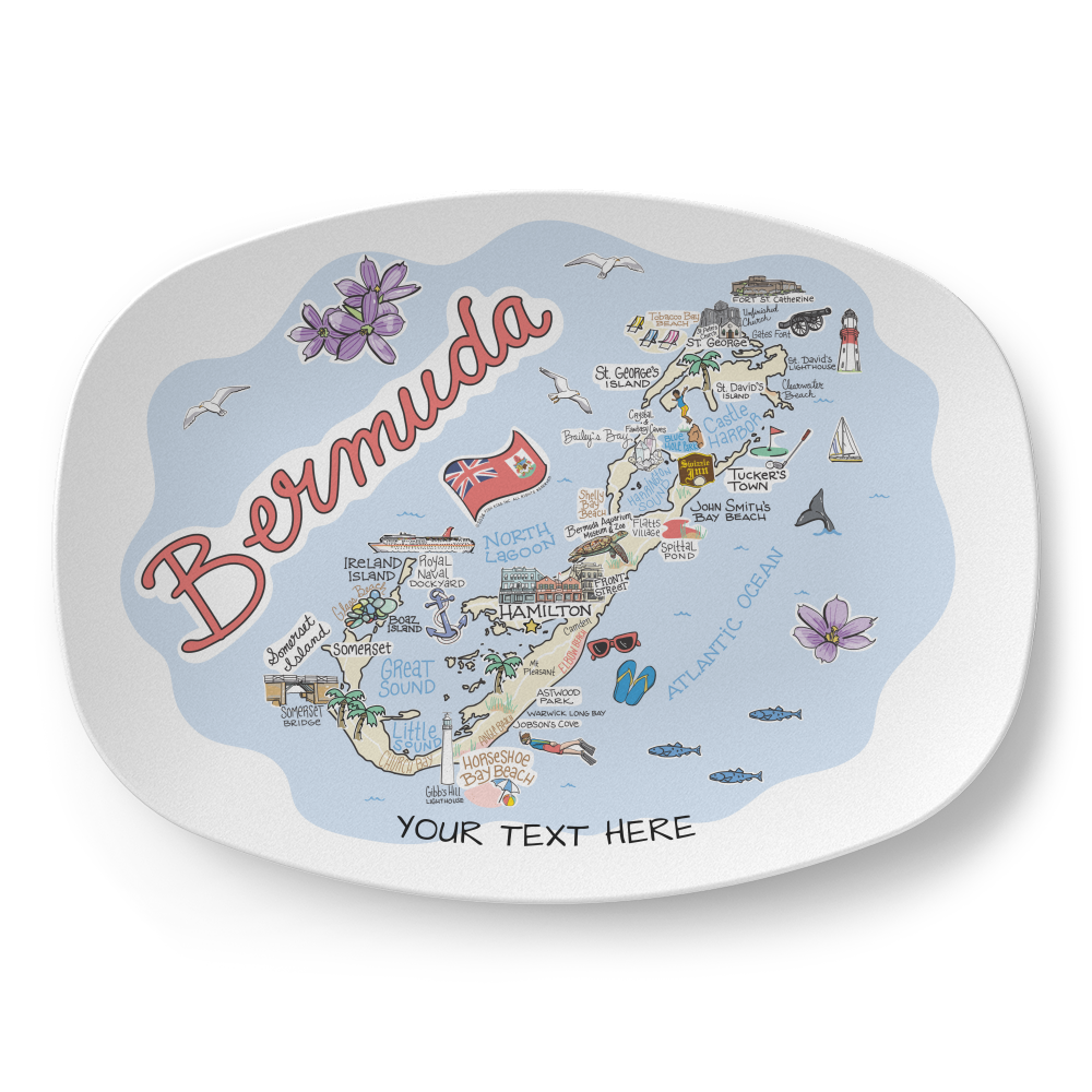 Custom Cities, territories and Destinations Platter