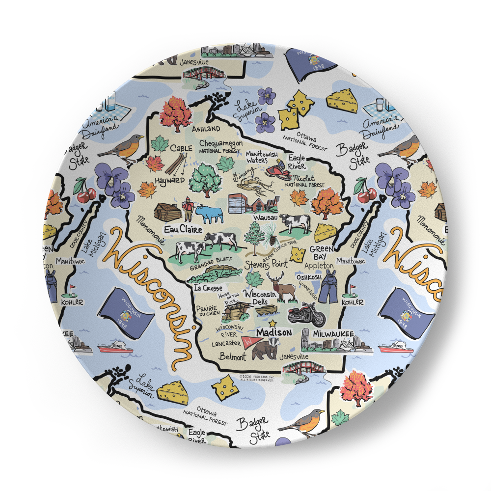 State Map Plate