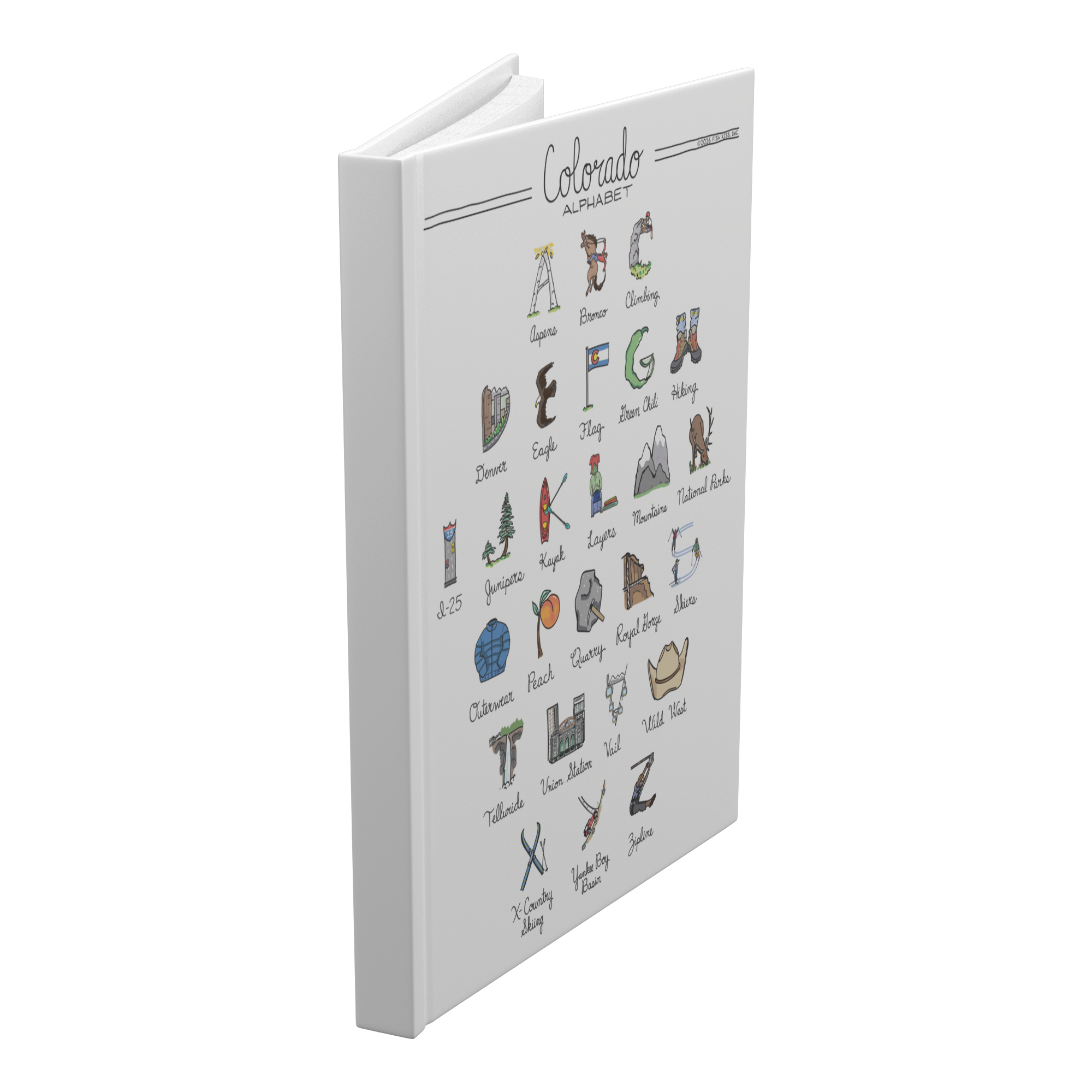 Colorado Alphabet Hardcover Journal