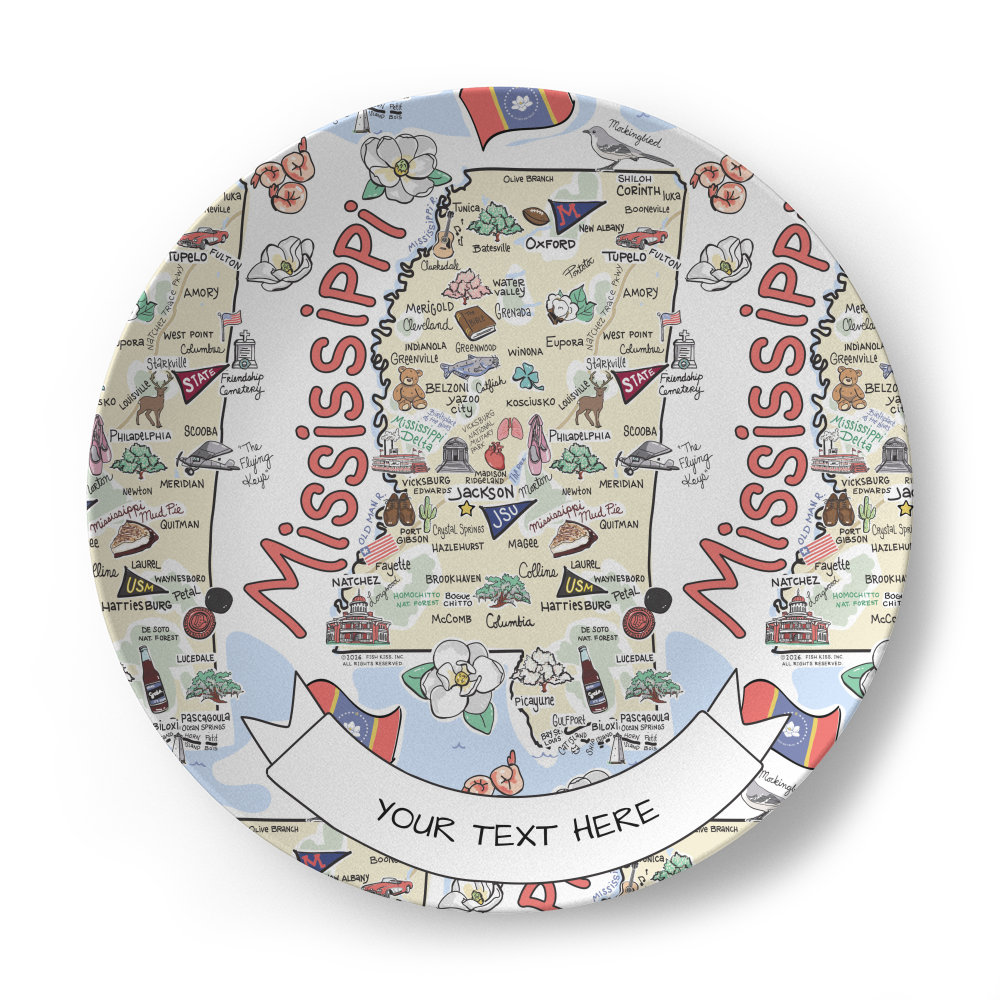 State Map Plate
