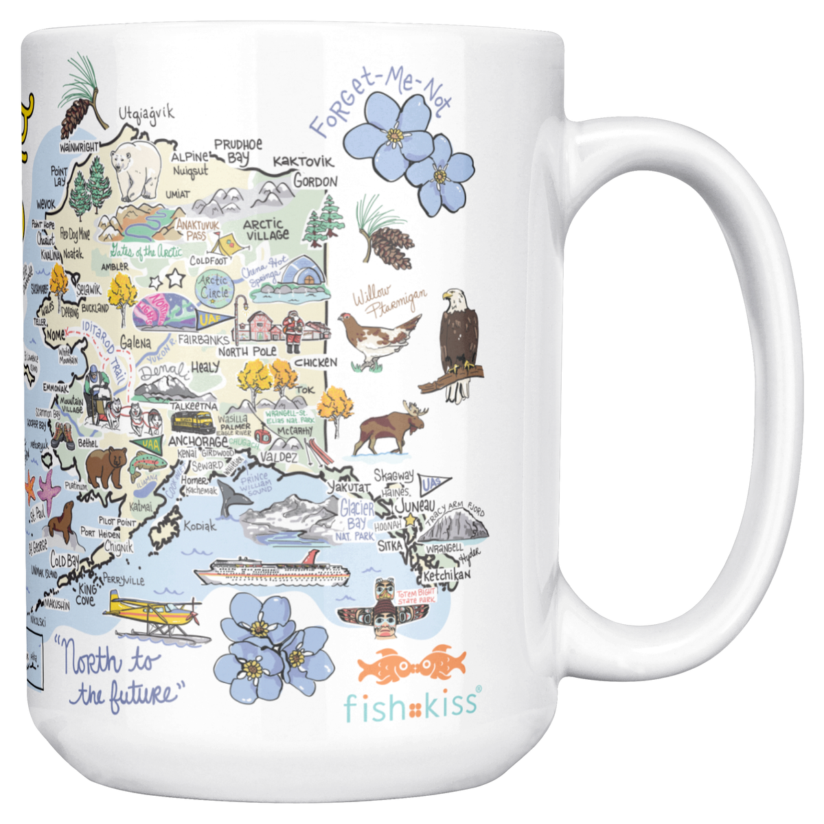 Alaska Map Mug
