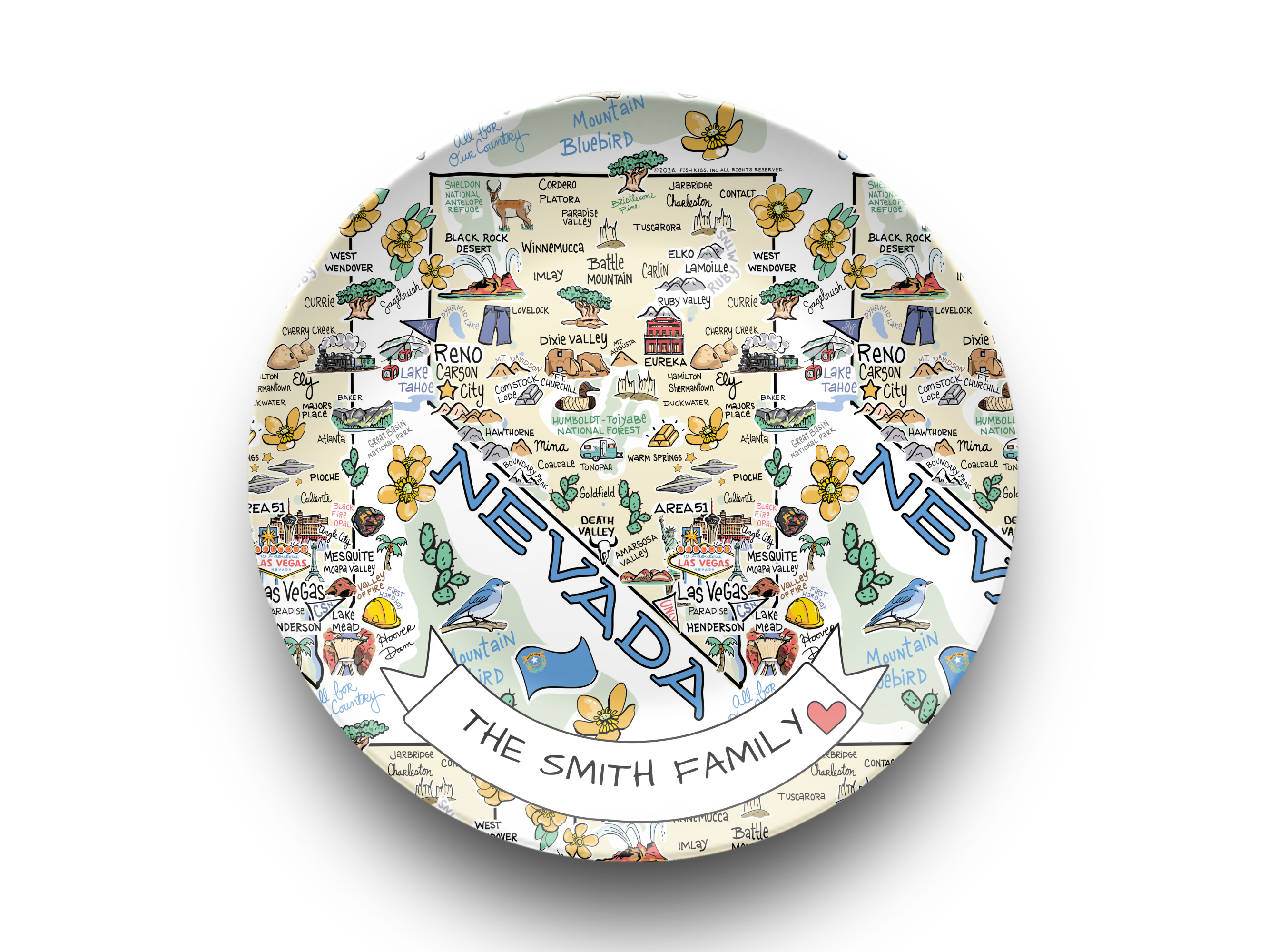 Custom Nevada Plate