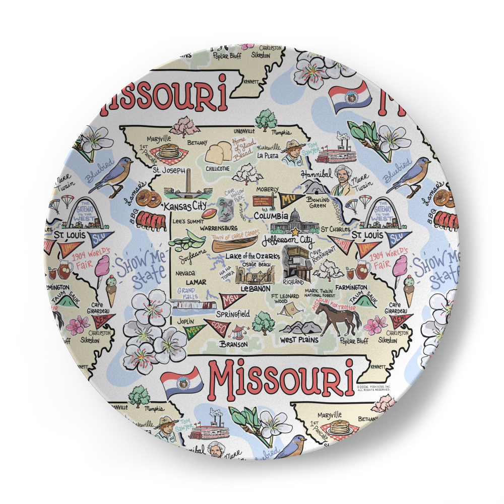 State Map Plate