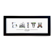 Custom Name Art - States