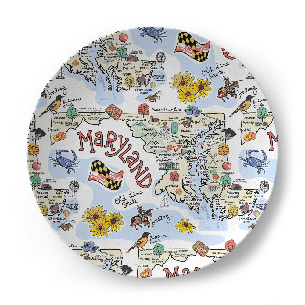 State Map Plate