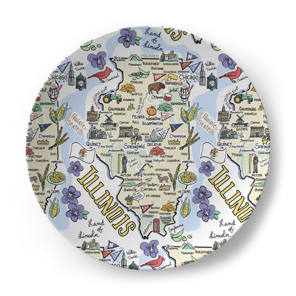 State Map Plate