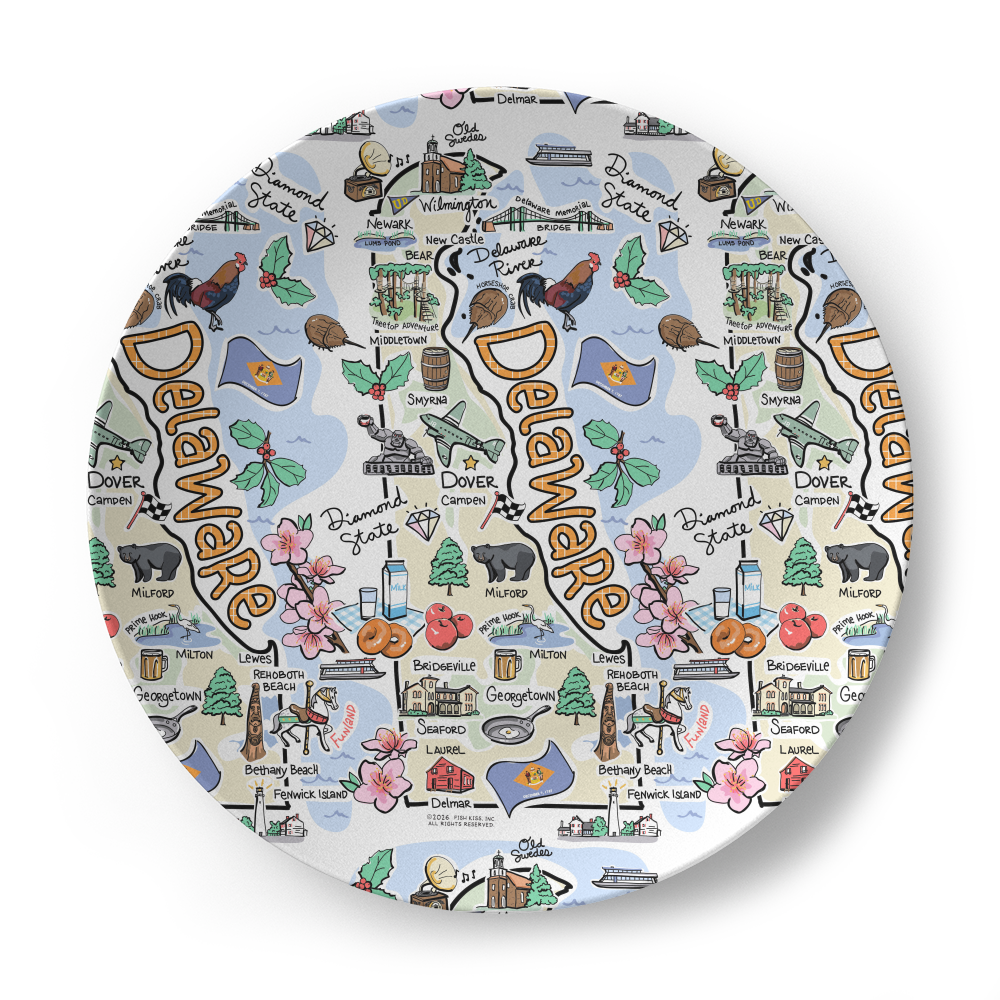 State Map Plate