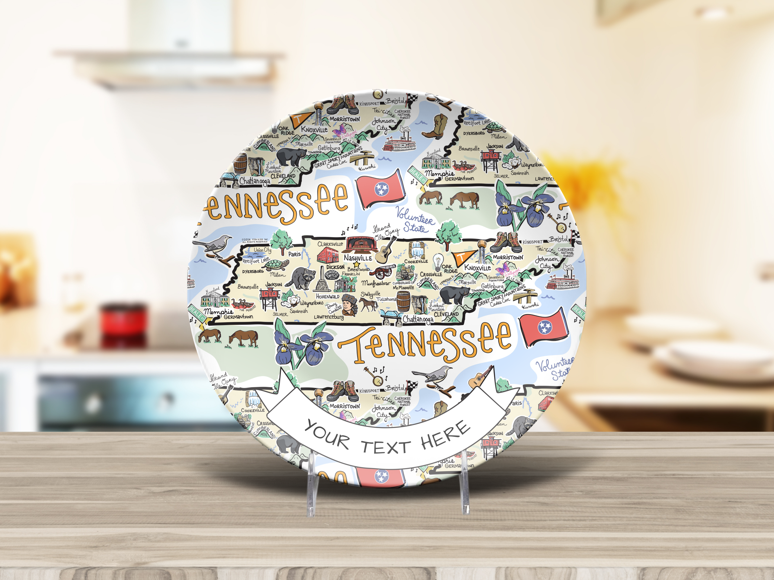 Custom Tennessee Plate