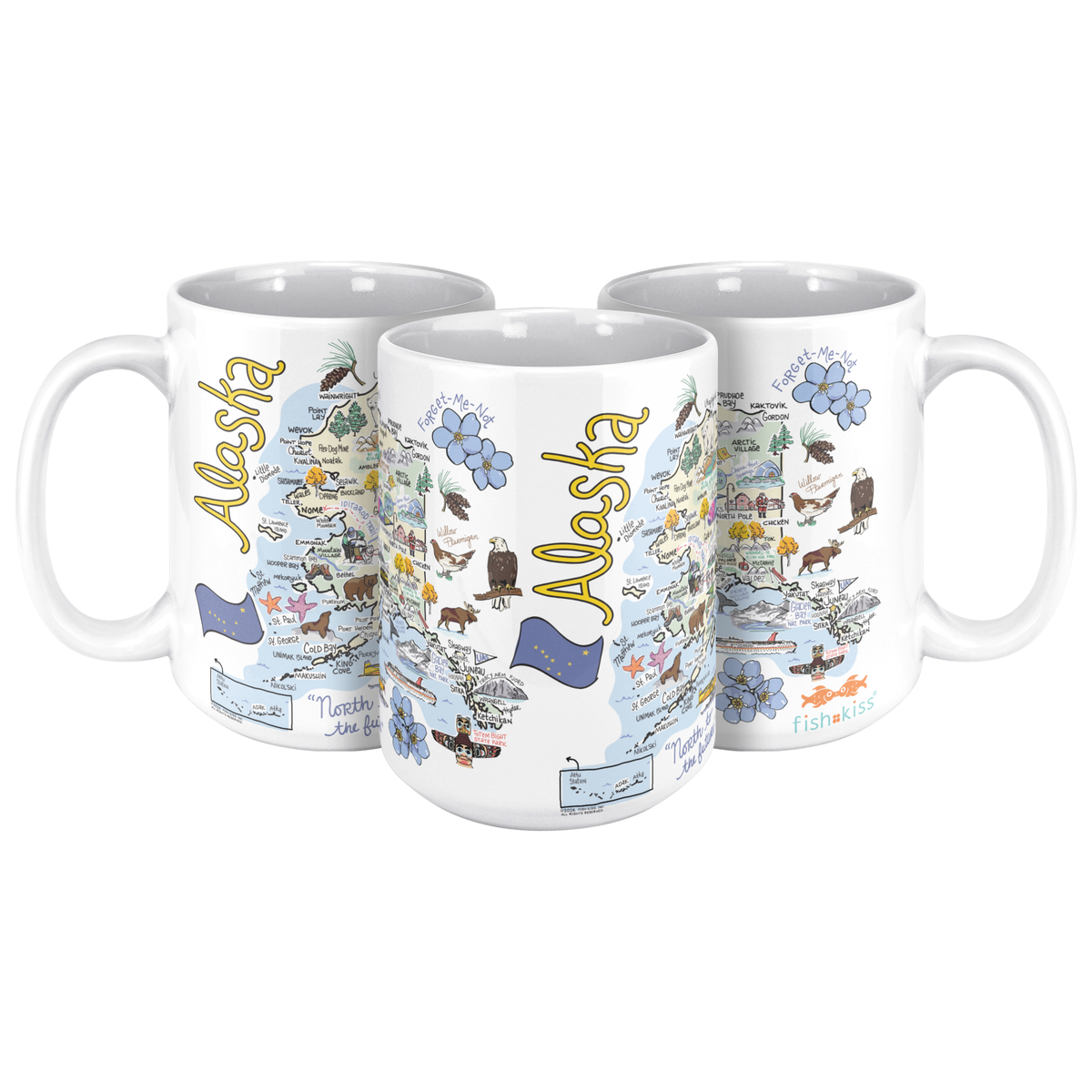 Alaska Map Mug