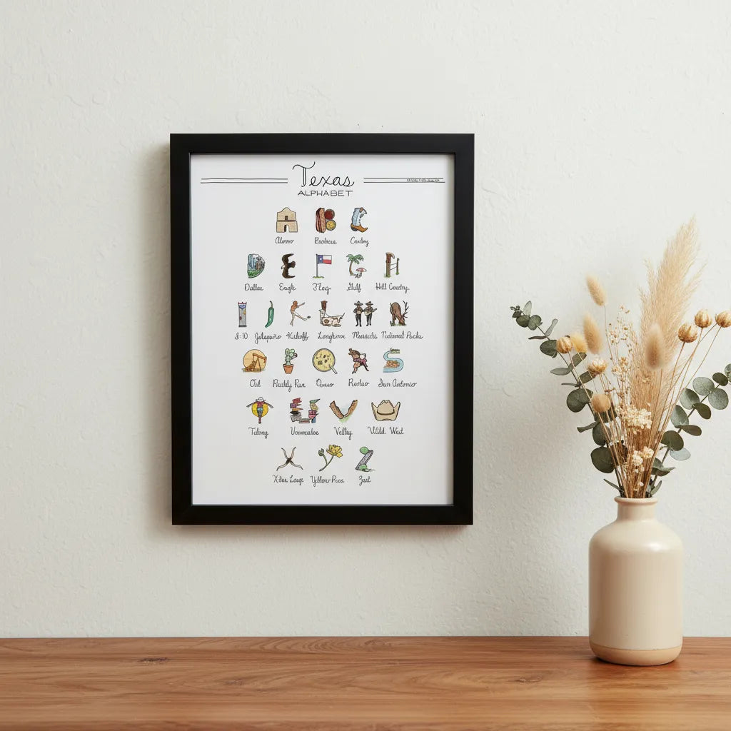 State Alphabet Art
