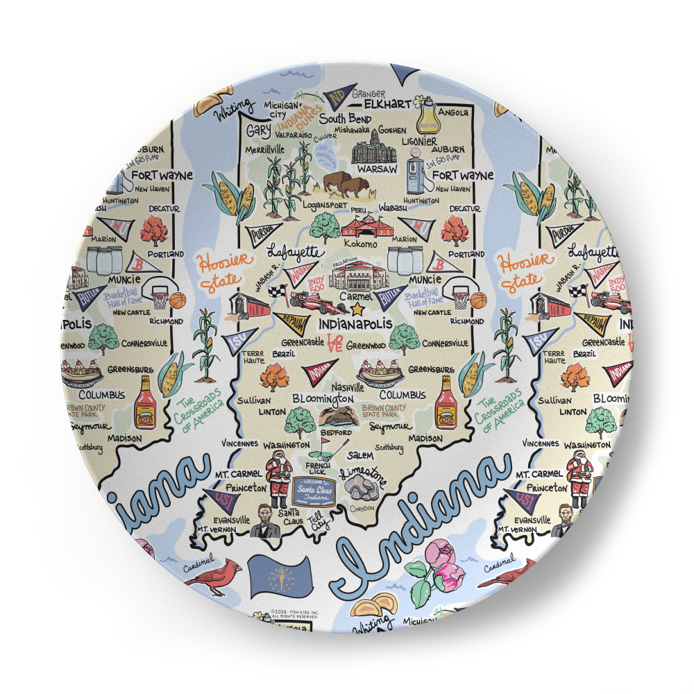 State Map Plate