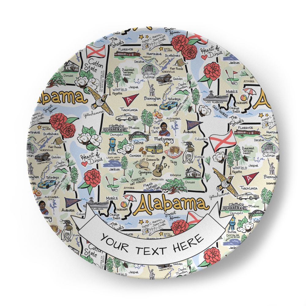 Custom Alabama Plate