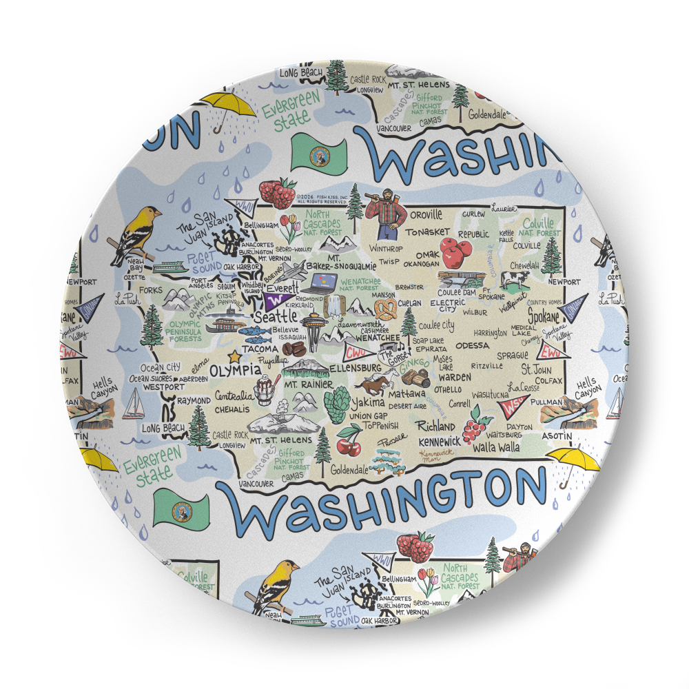 State Map Plate