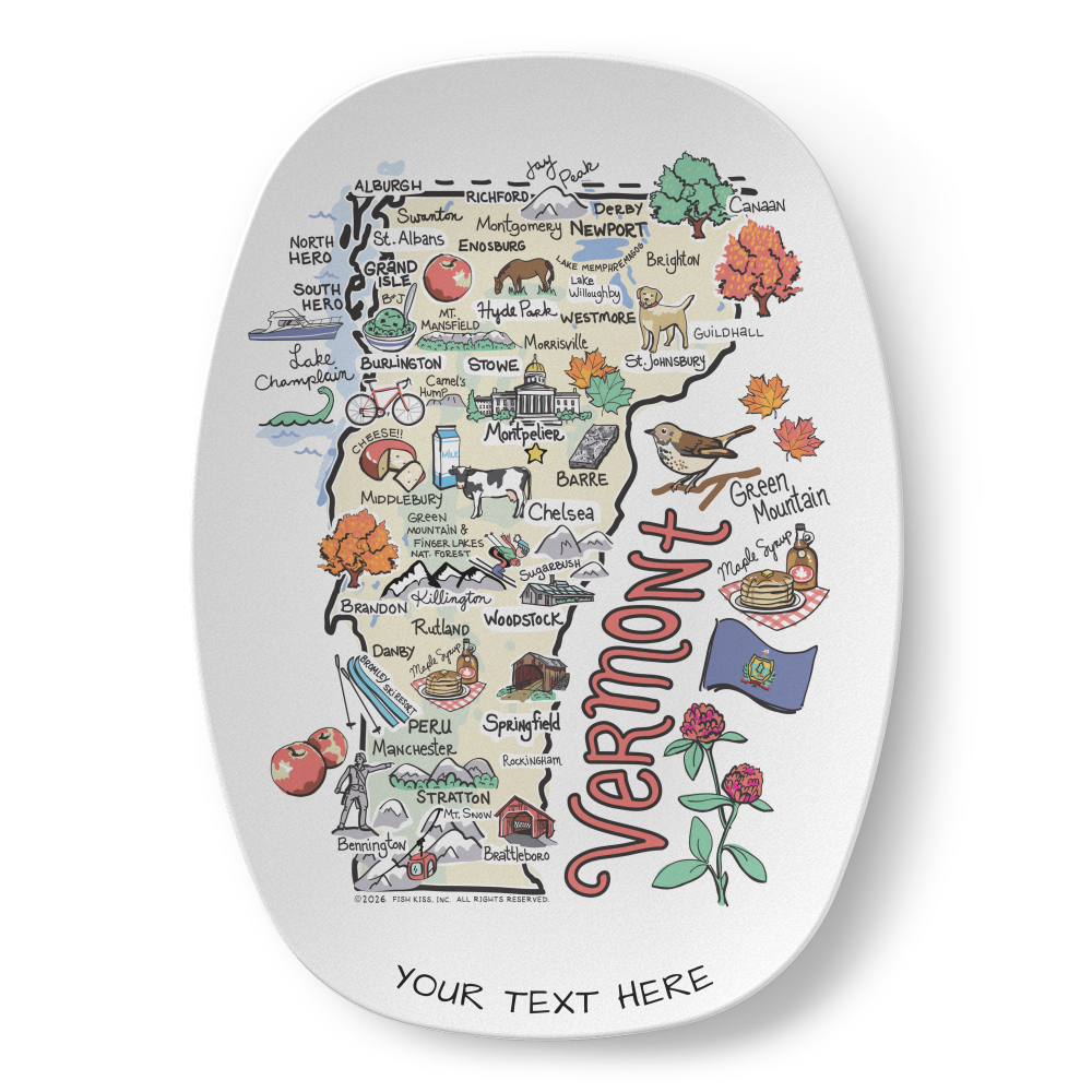 State Map Platter