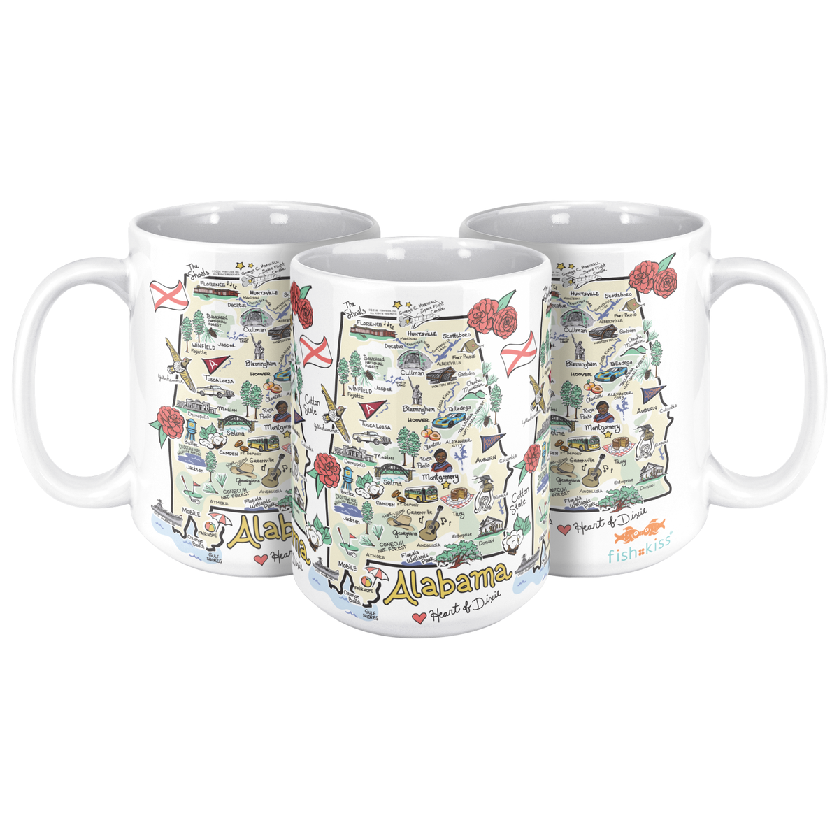 Alabama Map Mug