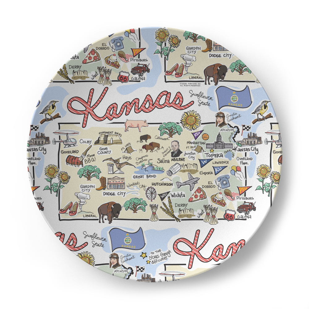State Map Plate