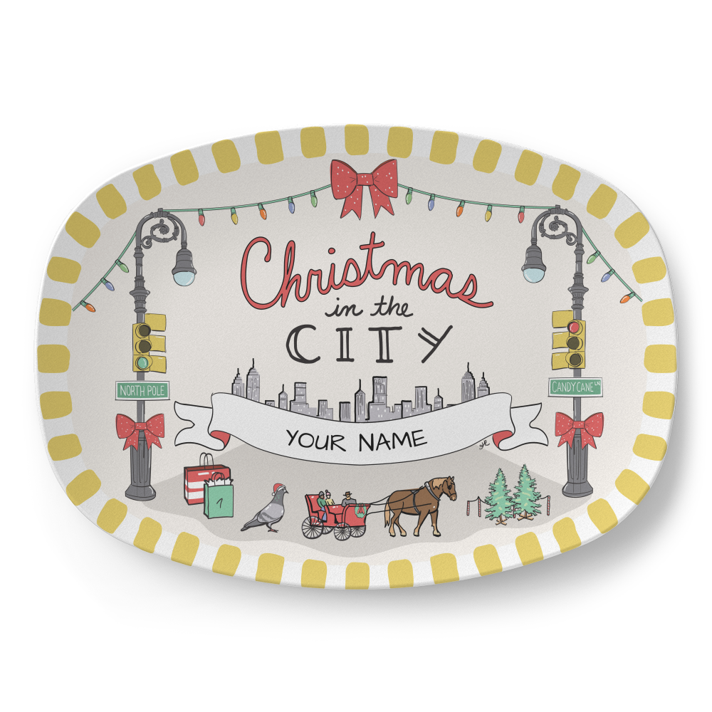 Christmas in the City Platter