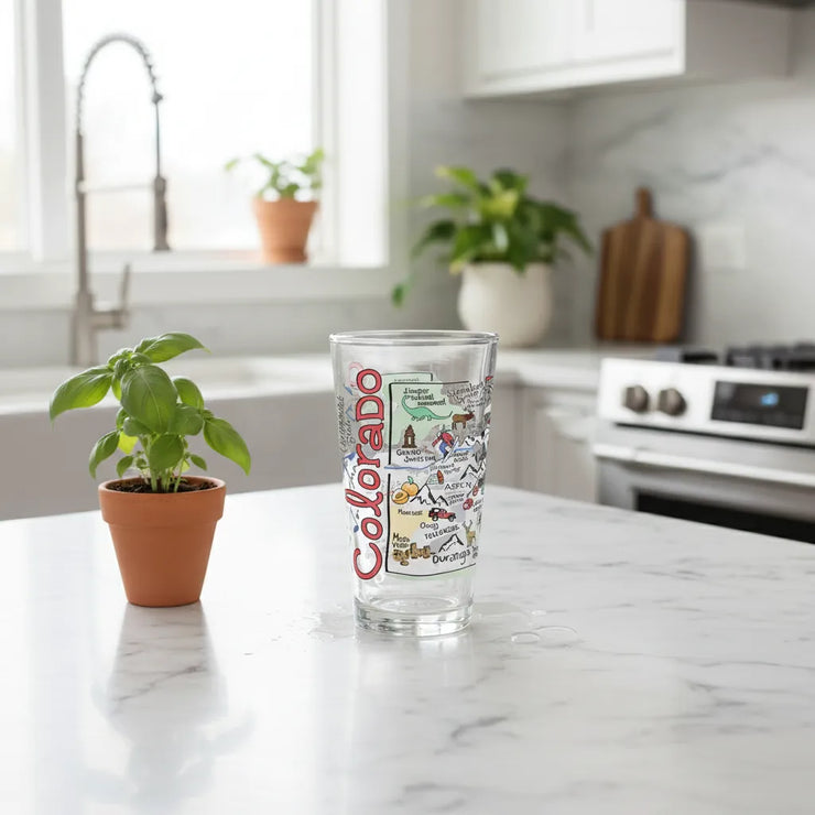 Colorado 16 oz. Glass