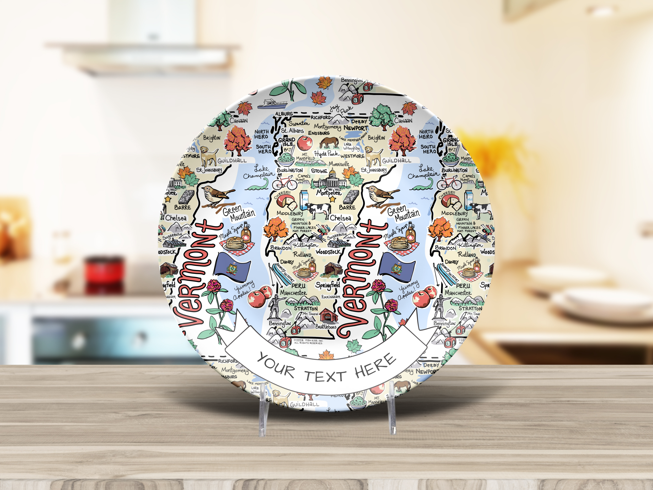 Custom Vermont Plate