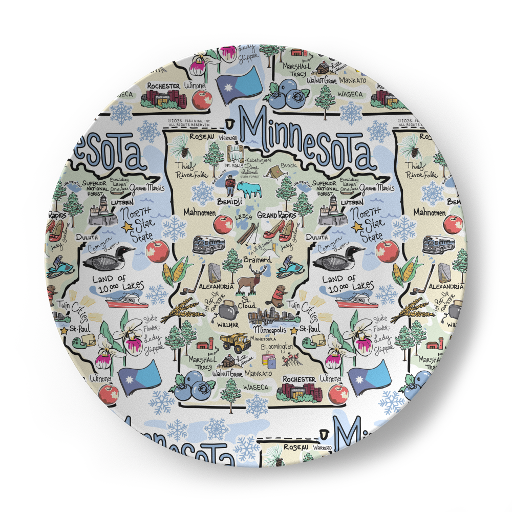State Map Plate