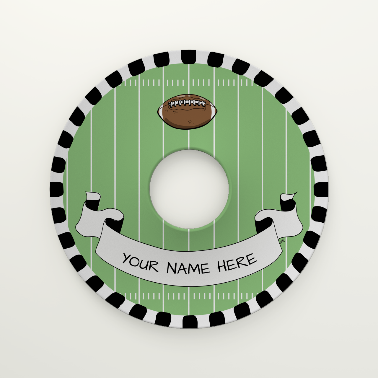 Game Day Field Tailgate Plate