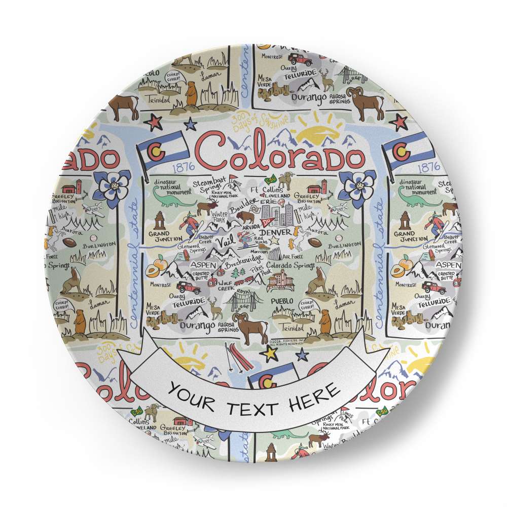 Custom Colorado Plate