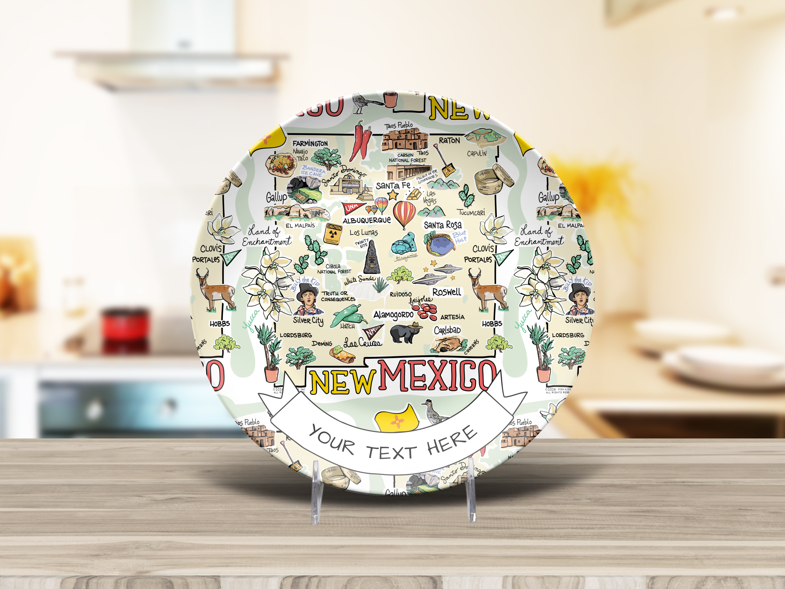 Custom New Mexico Plate