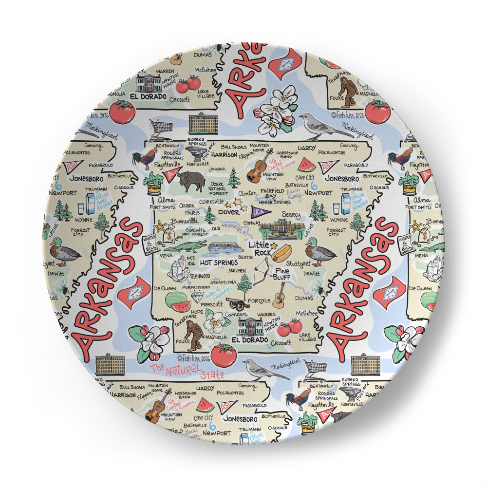 State Map Plate