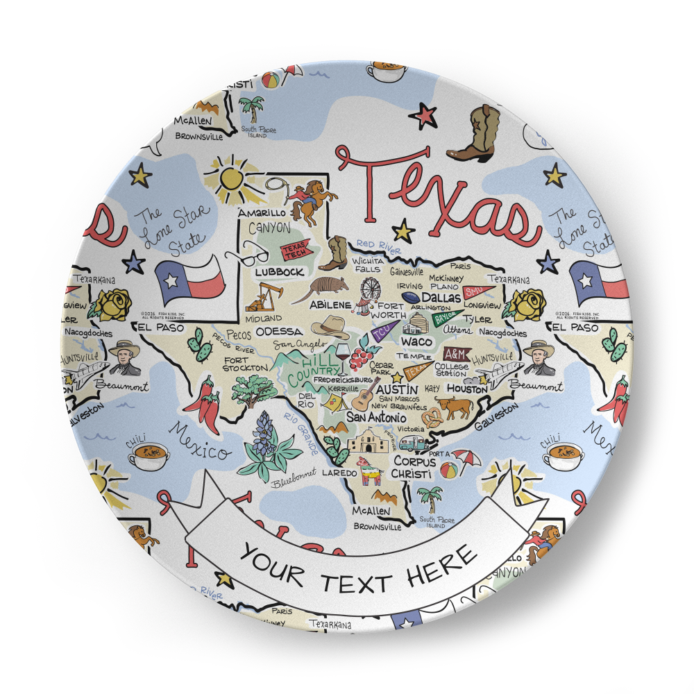 Custom Texas Plate