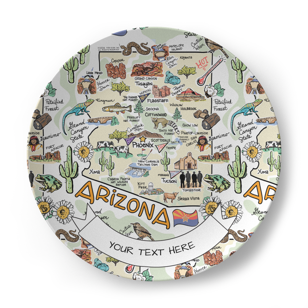 State Map Plate