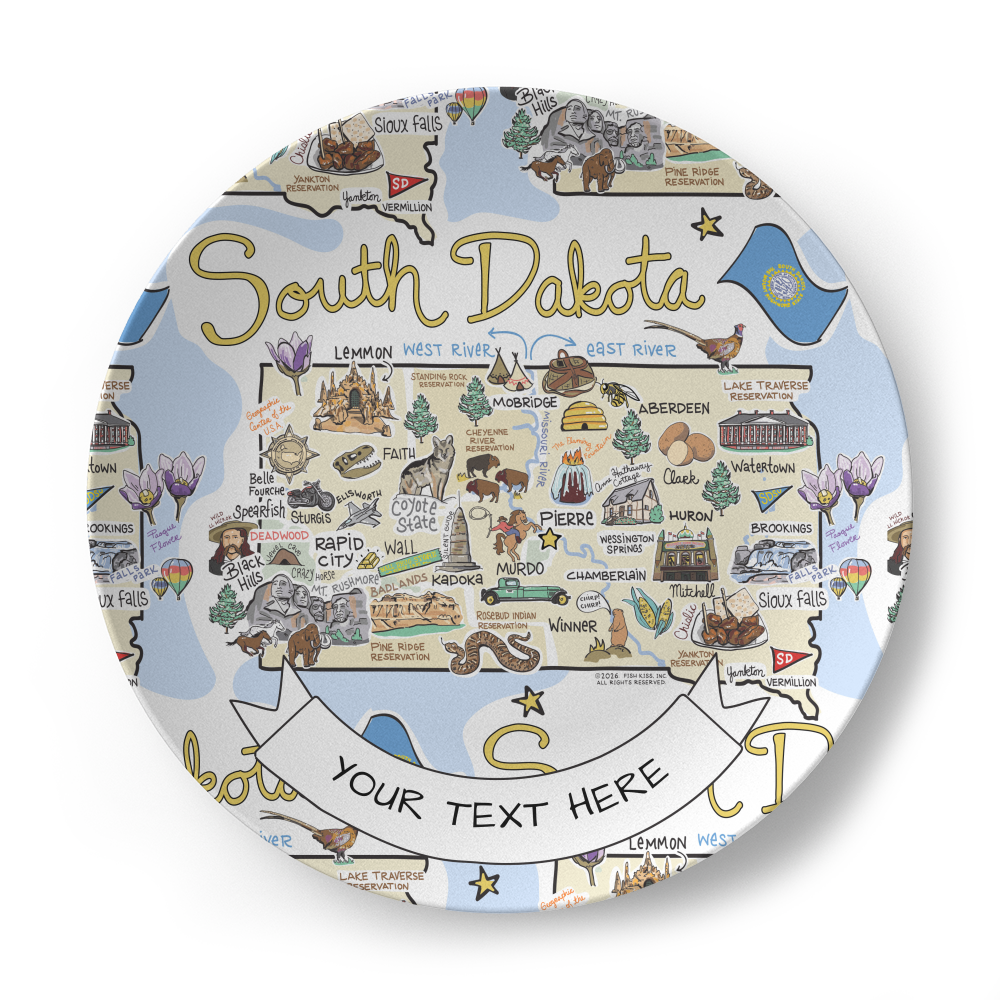 Custom South Dakota Plate