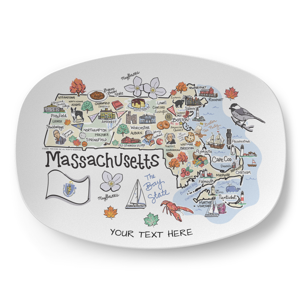 State Map Platter