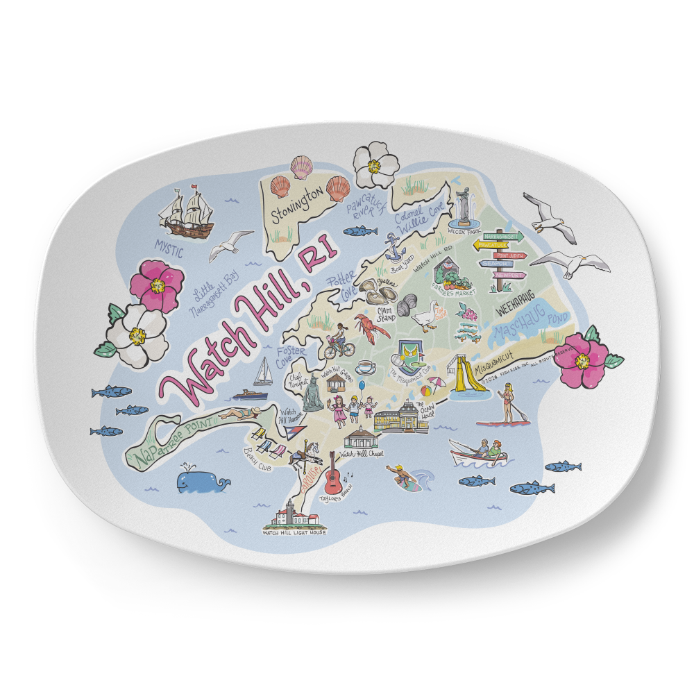 State Map Platter