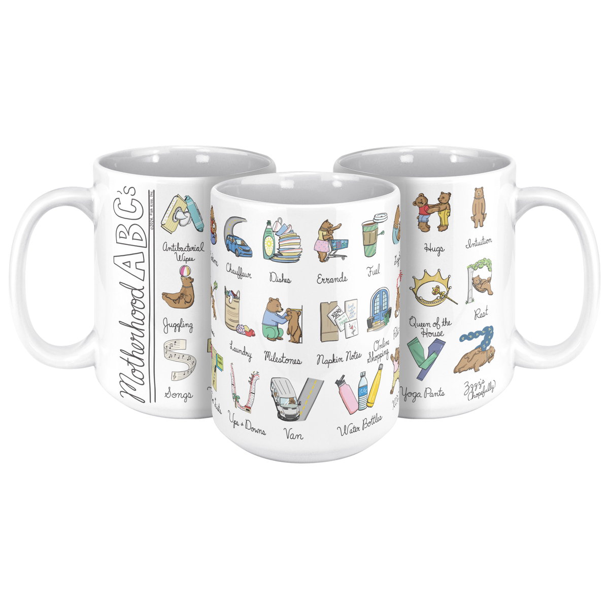 Motherhood 15oz White Mug