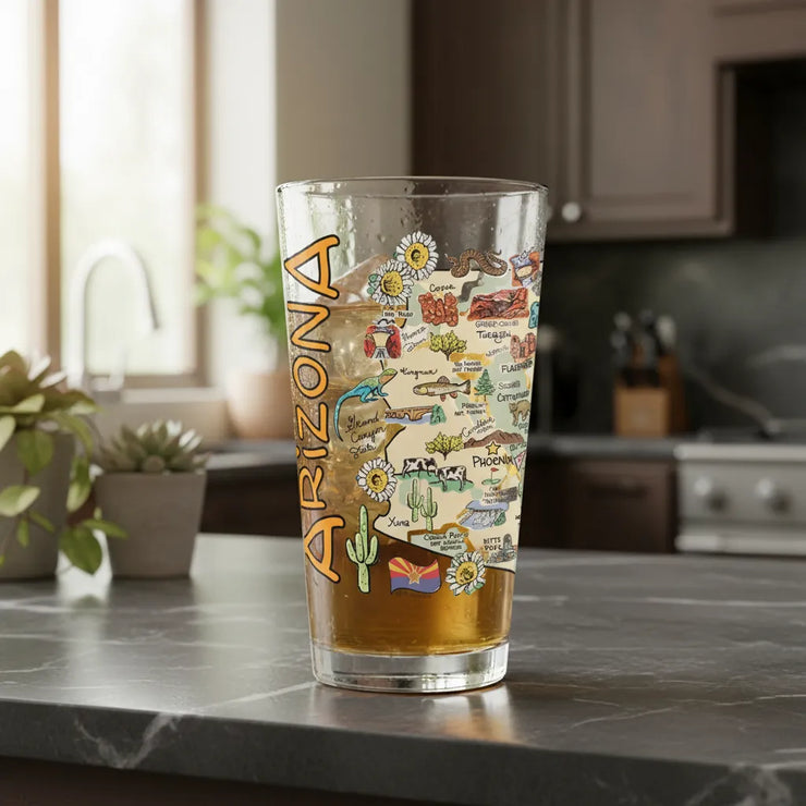 Arizona 16 oz. Glass