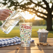 Texas 16 oz. Glass