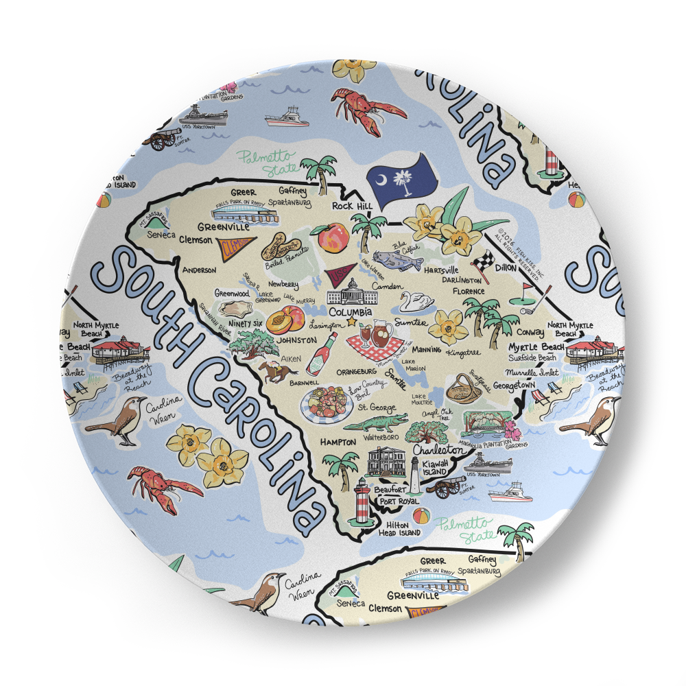 State Map Plate