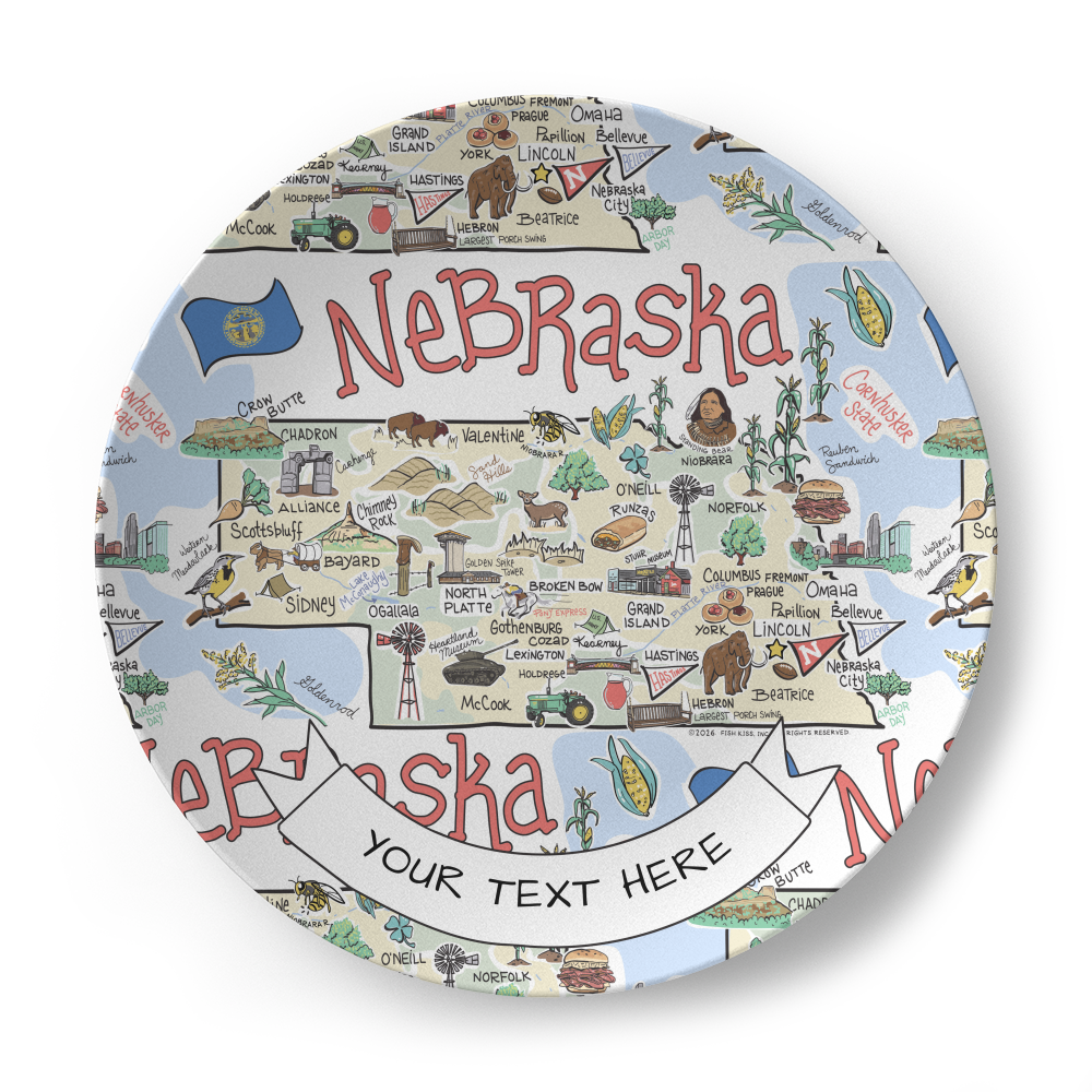 Custom Nebraska Plate