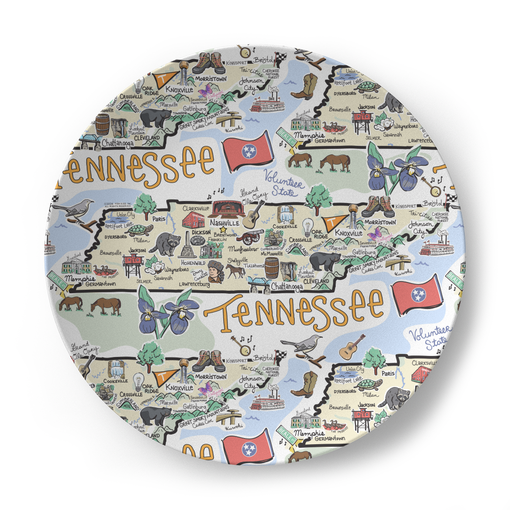 State Map Plate