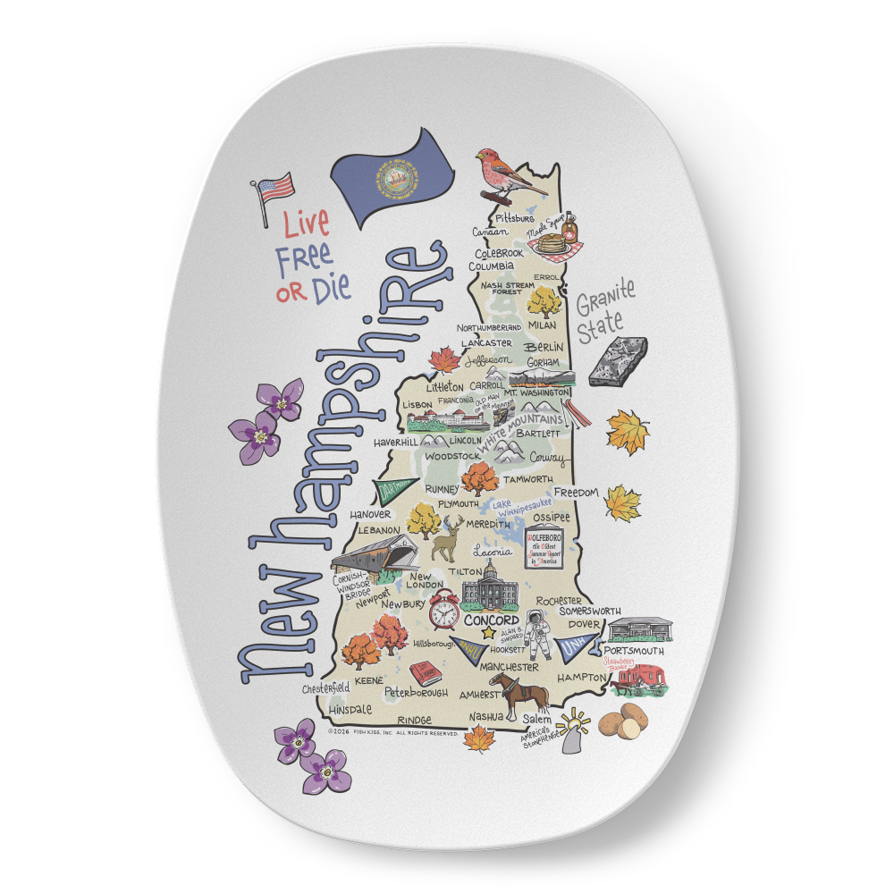 State Map Platter