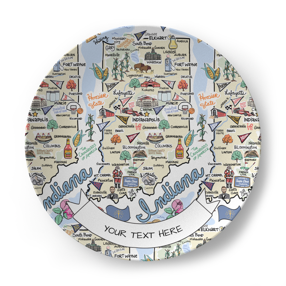 State Map Plate