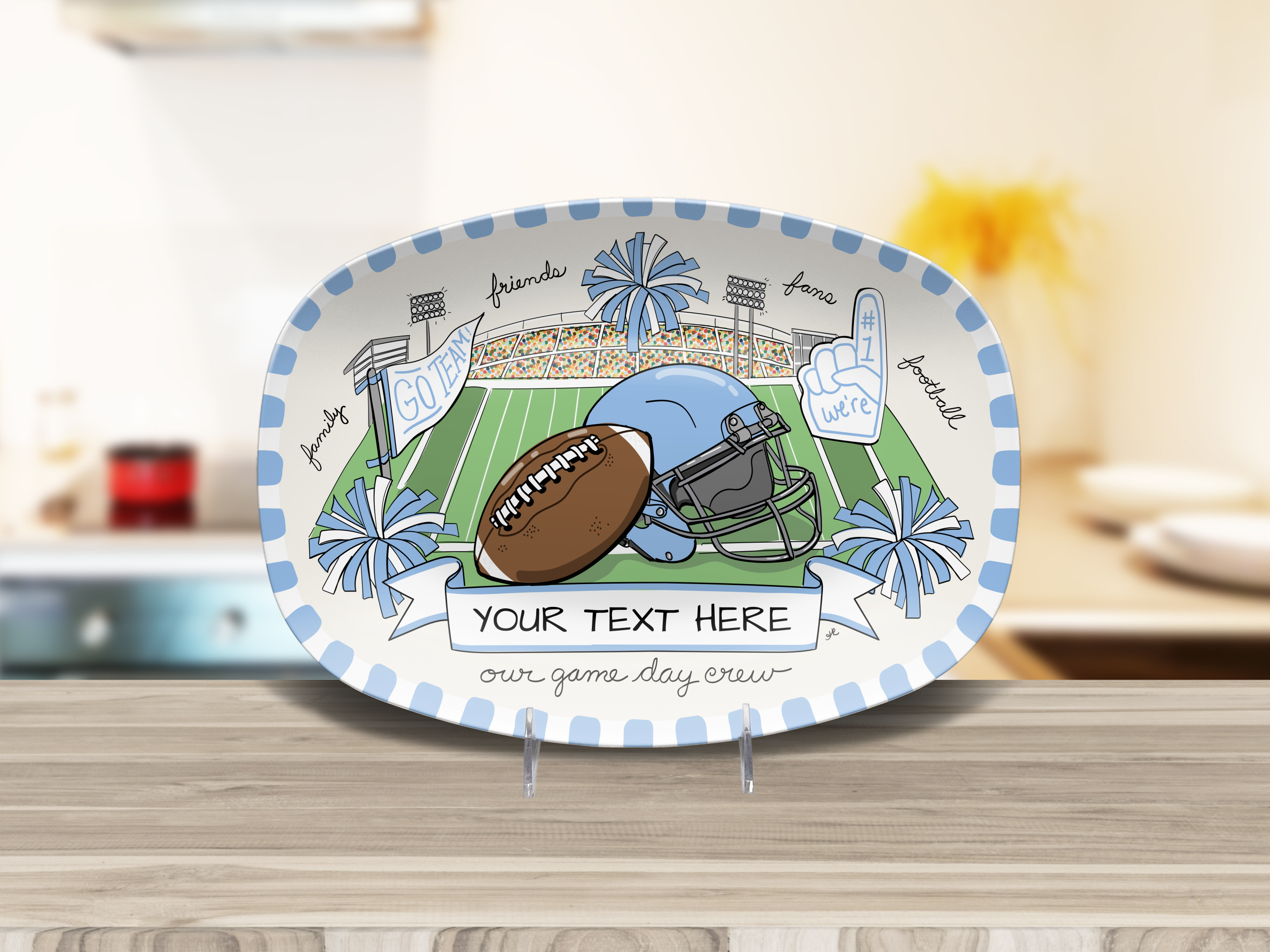 Our Game Day Crew - Light Blue
