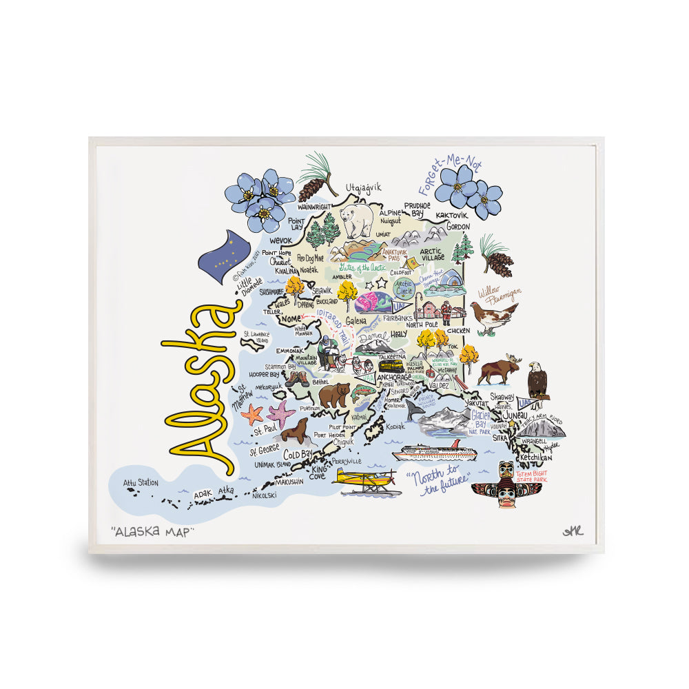 State Map Print