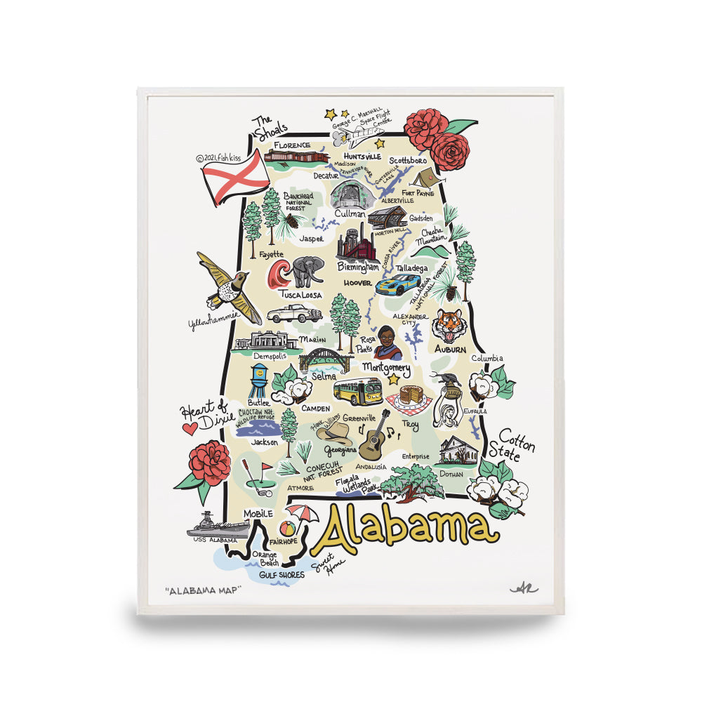 State Map Print