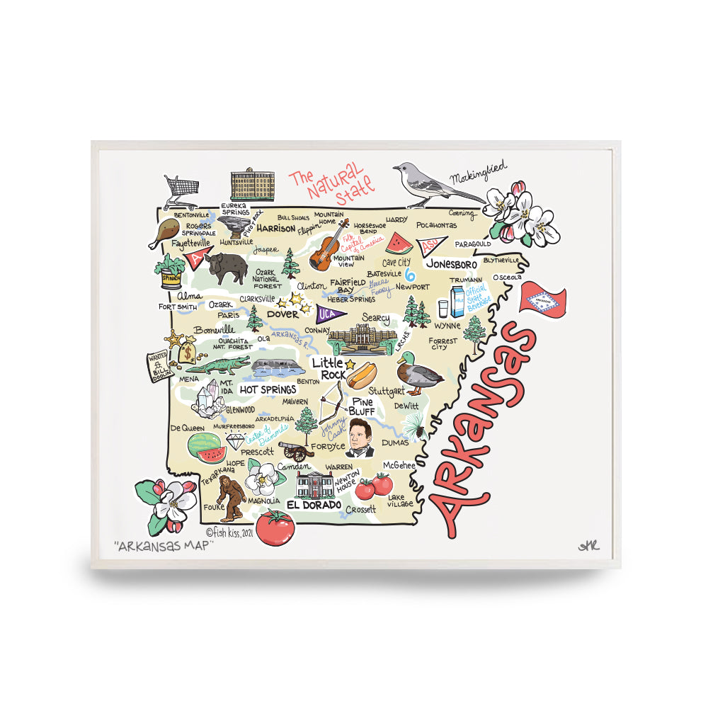 State Map Print