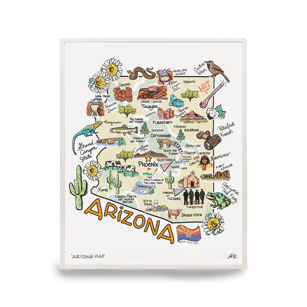 State Map Print
