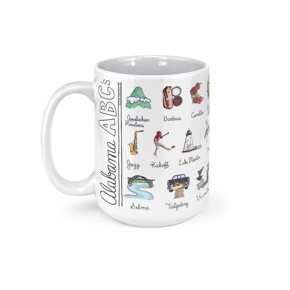 Alabama Alphabet Mug